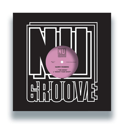 Harry Romero / Daniel Steinberg - The Monk / Shoot Your Shot / AC TC / Do It For The Music [12 Inch Vinyl, Nu Groove Records, Front Cover]
