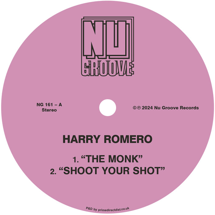 Harry Romero / Daniel Steinberg - The Monk / Shoot Your Shot / AC TC / Do It For The Music [12 Inch Vinyl, Nu Groove Records, Side A]