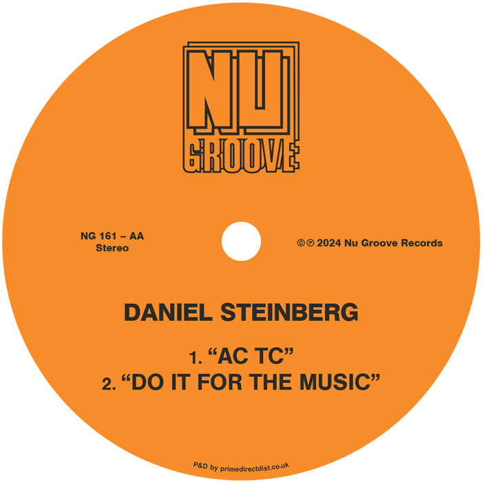Harry Romero / Daniel Steinberg - The Monk / Shoot Your Shot / AC TC / Do It For The Music [12 Inch Vinyl, Nu Groove Records, Side AA]
