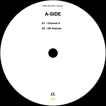 Hidde van Wee - Journey - 12" Vinyl - Side A