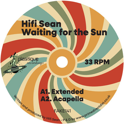 Hifi Sean - Waiting For The Sun [12" Vinyl, Plastique Recordings, Side A]