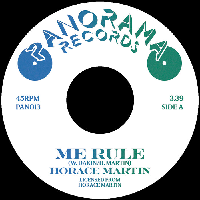 Horace Martin / Prince Huntly - Me Rule [7 Inch Vinyl, Panorama Records, Side A]
