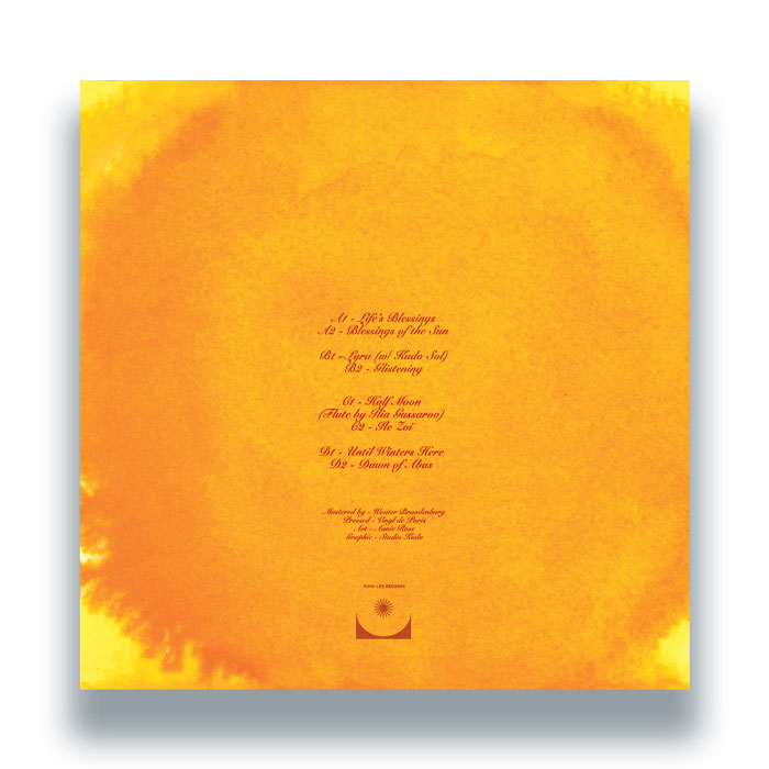 Humble B Flat - Blessings of the Sun [12" Vinyl Double LP, Pond Life Records, Back Cover]