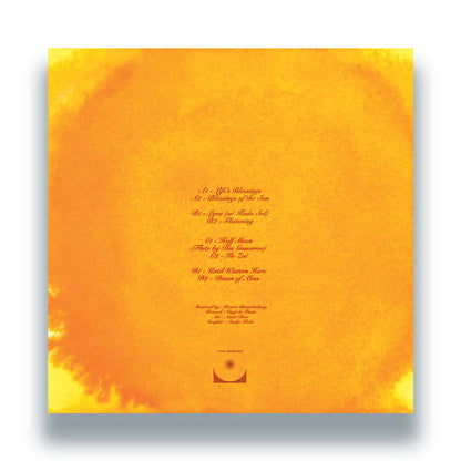 Humble B Flat - Blessings of the Sun [12" Vinyl Double LP, Pond Life Records, Back Cover]