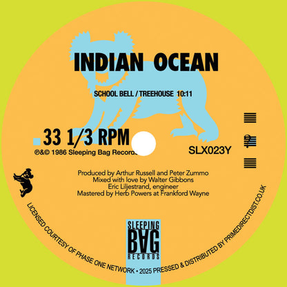 Indian Ocean - School Bell / Treehouse [12" Vinyl, Yellow, Side A]
