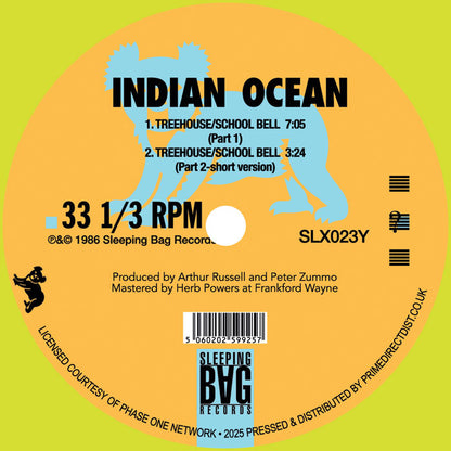 Indian Ocean - School Bell / Treehouse [12" Vinyl, Yellow, Side B]