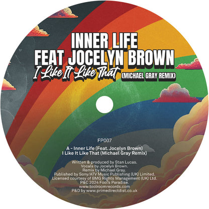 Inner Life (Feat. Jocelyn Brown) - I Like It Like That (Michael Gray Remix) - 12" Vinyl, Side A