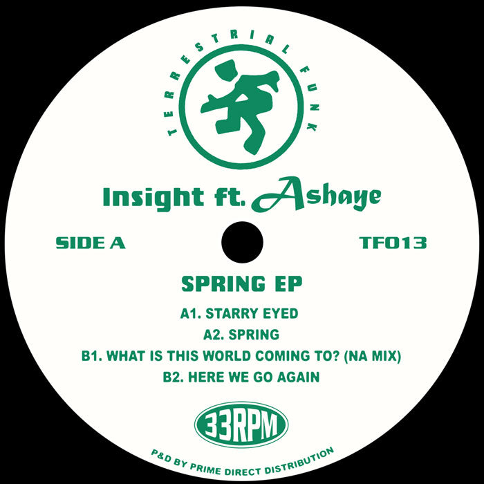 Insight featuring Ashaye - Spring EP [12" Vinyl, Terrestrial Funk, Side A]