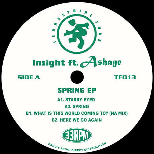 Insight featuring Ashaye - Spring EP [12" Vinyl, Terrestrial Funk, Side A]