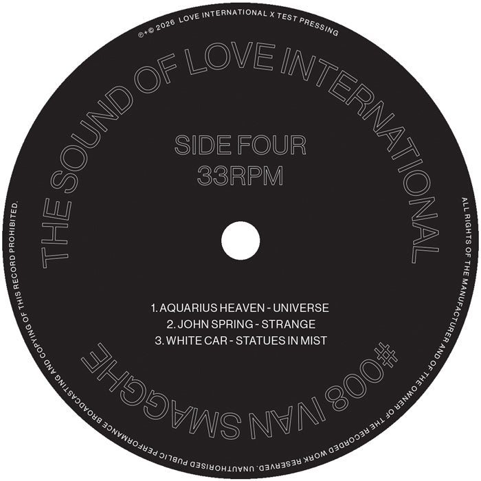 Ivan Smagghe presents…The Sound of Love International #008 [2x12 Inch Vinyl, Double LP, Love International X Test Pressing Records, Side Four]