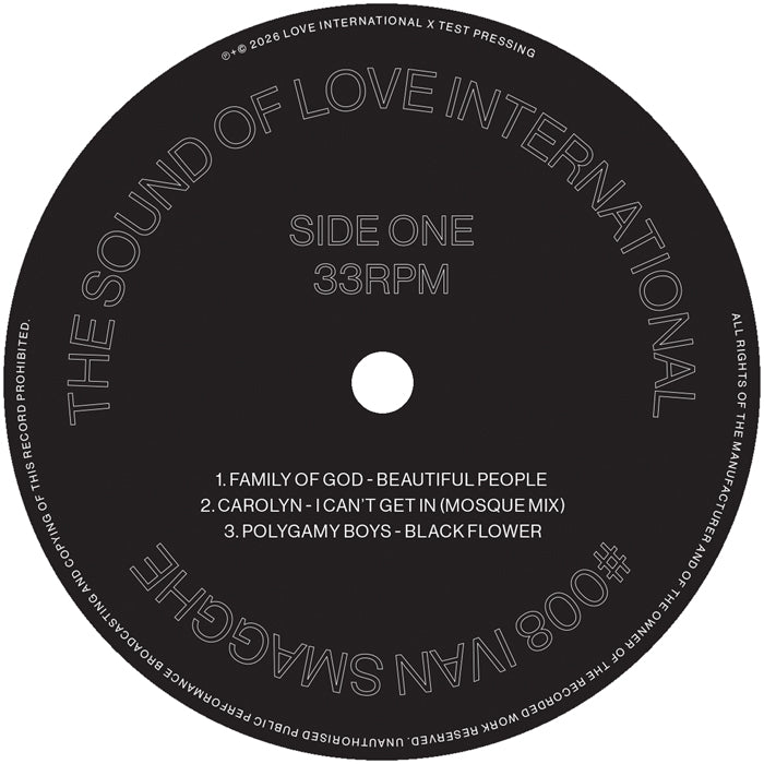 Ivan Smagghe presents…The Sound of Love International #008 [2x12 Inch Vinyl, Double LP, Love International X Test Pressing Records, Side One]