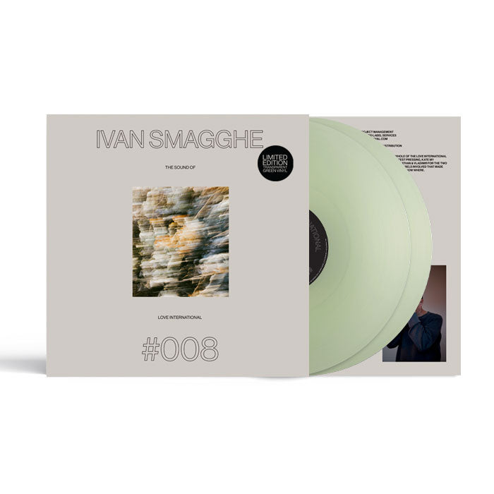 Ivan Smagghe presents…The Sound of Love International #008 [2x12 Inch Vinyl, Double LP, Transparent Green Vinyl, Love International X Test Pressing, Front Cover]