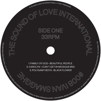 Ivan Smagghe presents…The Sound of Love International #008 [2x12 Inch Vinyl, Double LP, Transparent Green Vinyl, Love International X Test Pressing, Side One]