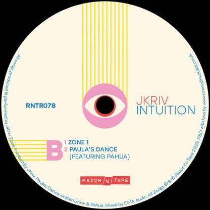JKriv Featuring Megatronic / Pahua - Intuition EP - 12" Vinyl, Side B