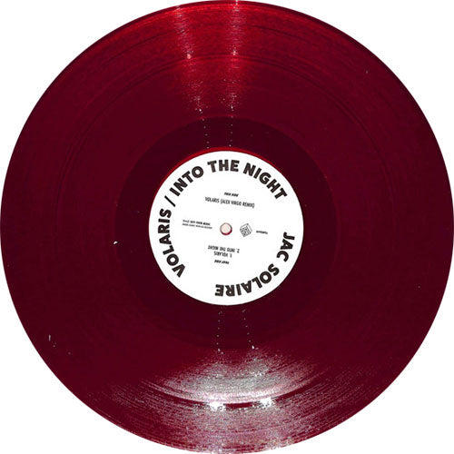 Jac Solaire - Volaris / Into The Night (inc. Alex Virgo remix) [12 Inch Vinyl, Food Music, Red Vinyl]