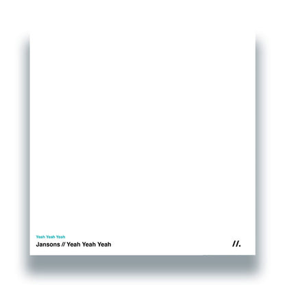 Jansons - Yeah Yeah Yeah [12" Vinyl, Homegrown Records, Back Cover]