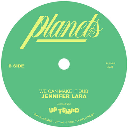 Jennifer Lara - We Can Make It Work / We Can Make It Dub - 7 Inch Vinyl, Side B