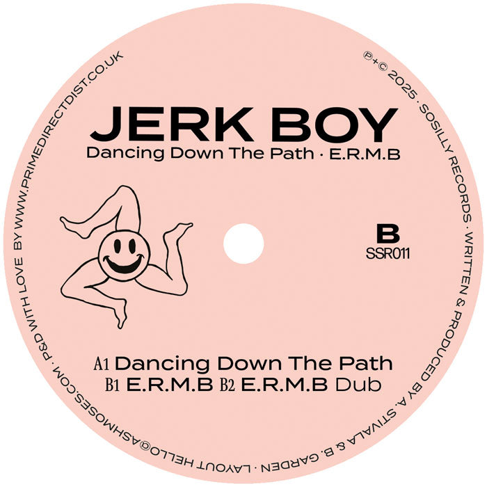 Jerk Boy - Exploration, Rhythm, Music & A Bassline [12 Inch Vinyl, Sosilly Edits, Side B]