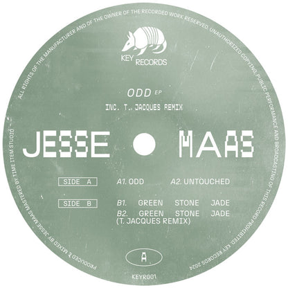 Jesse Maas - ODD EP - 12" Vinyl, A Side