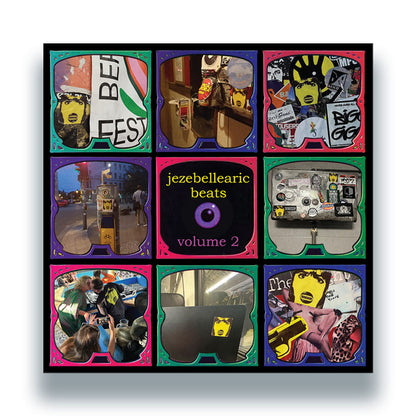 Jezebell - Jezebellearic Beats Volume 2 [12" Vinyl Double LP, Dezebell, Front Cover]