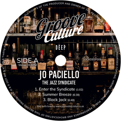 Jo Paciello - The Jazz Syndicate - 12" Vinyl, Double LP, Side A