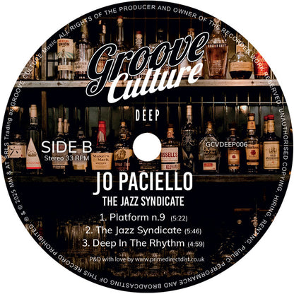 Jo Paciello - The Jazz Syndicate - 12" Vinyl, Double LP, Side B