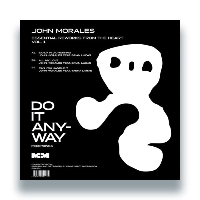John Morales - Essential Reworks From The Heart Vol. 1 [12 Inch Vinyl, Do It Anyway Records, Back Cover]