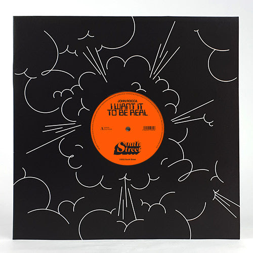 John Rocca - I Want It To Be Real (Late Nite Tuff Guy & Farley 'Jackmaster' Funk Remixes) [12 Inch Vinyl, South Street Records, Front Cover]
