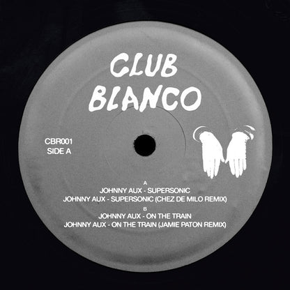 Johnny Aux - Supersonic [12" Vinyl, Club Blanco, Side A]