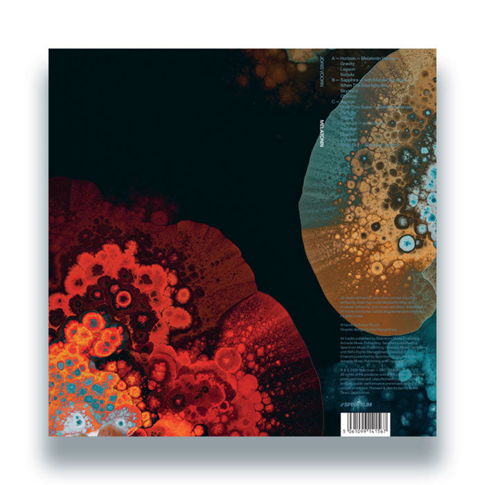 Joris Voorn - Melatonin [2x12 Vinyl LP, Spectrum Records, Back Cover]