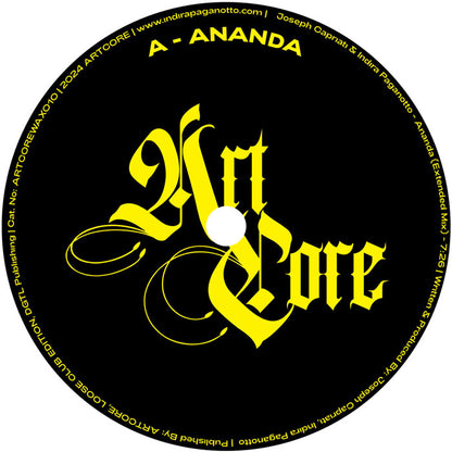 Joseph Capriati / Indira Paganotto - Mantra EP - Vinyl A Side