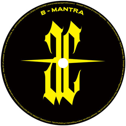 Joseph Capriati / Indira Paganotto - Mantra EP - Vinyl B Side
