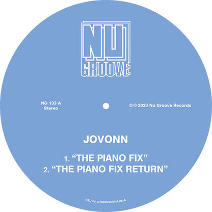 Jovonn - Blaque Katt EP [12 Inch Vinyl, Nu Groove Records, Side A]