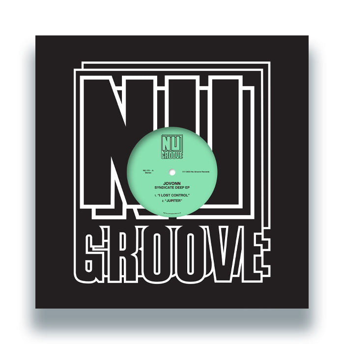 Jovonn - Syndicate Deep EP [12 Inch Vinyl, Nu Groove Records, Front Cover]
