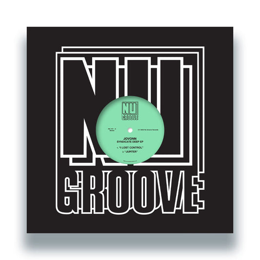 Jovonn - Syndicate Deep EP [12 Inch Vinyl, Nu Groove Records, Front Cover]