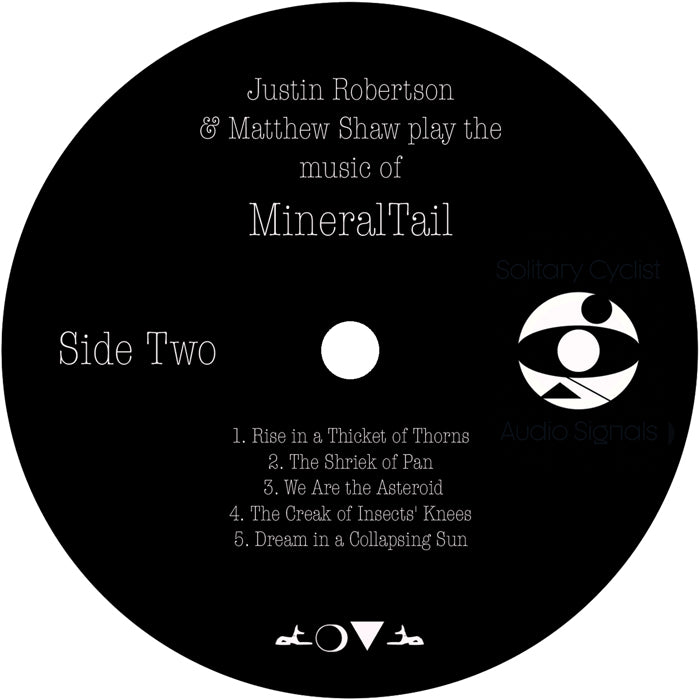 Justin Robertson and Matthew Shaw - Play the music of MineralTail [12 Inch Vinyl LP, Solitary Cyclist Records, Side Two]