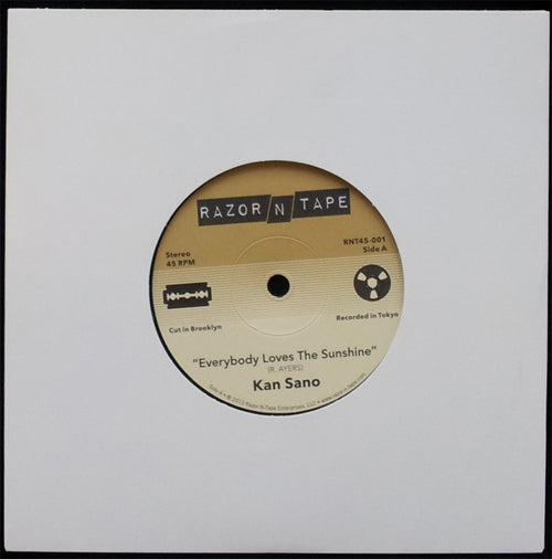 Kan Sano - Everybody Loves / Music Overflow [7 Inch Vinyl, Razor-N-Tape 45, Front]