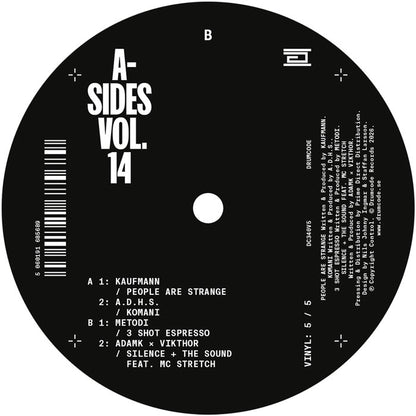Kaufmann / A.D.H.S. / METODI - A-Sides Vol. 14 V5 [12 Inch Vinyl, Drumcode Records, Side B]