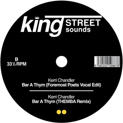 Kerri Chandler - Bar A Thym - Vinyl, B Side