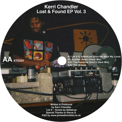 Kerri Chandler - Lost & Found EP Vol.3 - 12" Vinyl, AA Side
