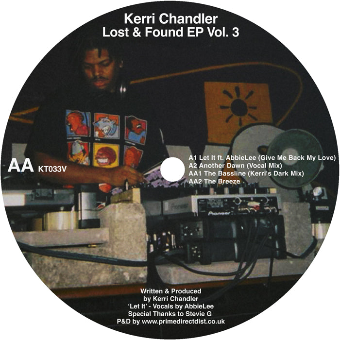 Kerri Chandler - Lost & Found EP Vol.3 [12 Inch Vinyl, Kaoz Theory Records, Side AA]