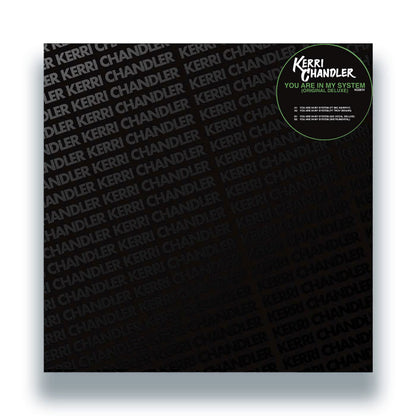 Kerri Chandler - You Are In My System (Original Deluxe) [12 Inch Vinyl, Front Cover]