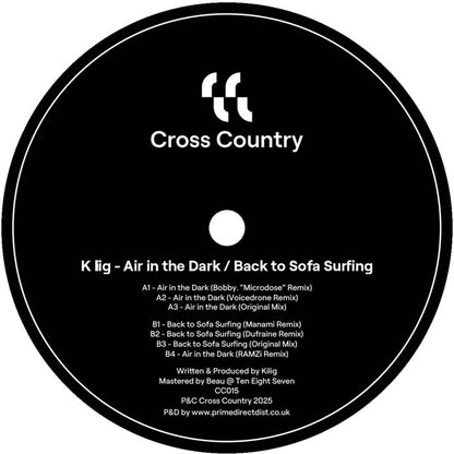 Kilig - Air in the Dark / Back to Sofa Surfing (Remixes) [12 Inch Vinyl, Cross Country, Side B]