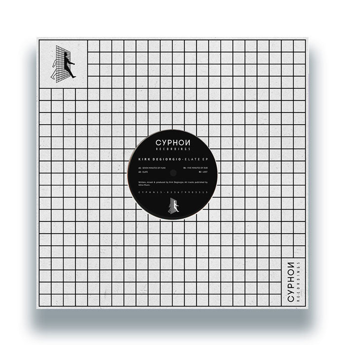 Kirk Degiorgio – Elate EP - 12" Vinyl, Cyphon Recordings, Front