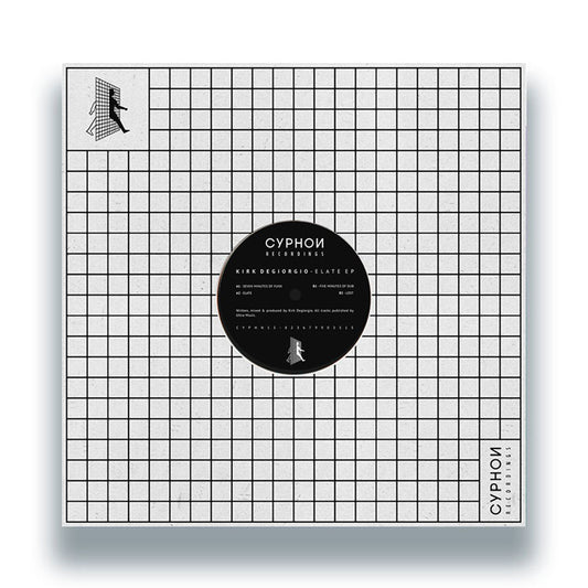 Kirk Degiorgio – Elate EP - 12" Vinyl, Cyphon Recordings, Front