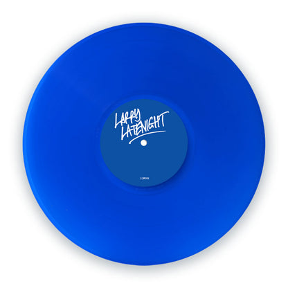 Larry Latenight – The Spiral [12 Inch Blue Vinyl, LLW002, White Label, Front]