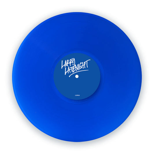 Larry Latenight – The Spiral [12 Inch Blue Vinyl, LLW002, White Label, Front]