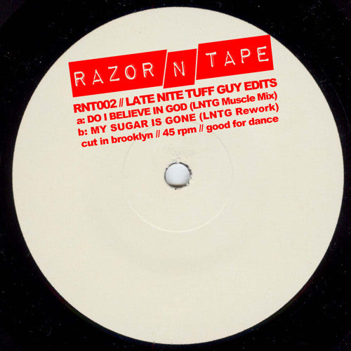 Late Nite Tuff Guy - LNTG Edits [12 Inch Vinyl, Razor-N-Tape Records, Side A]