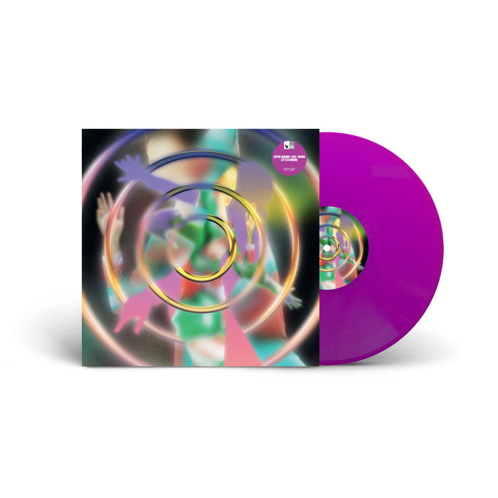 Layton Giordani / Tiga / Audion - Let's Go Dancing - 12" Neon Violet Vinyl, Front Cover