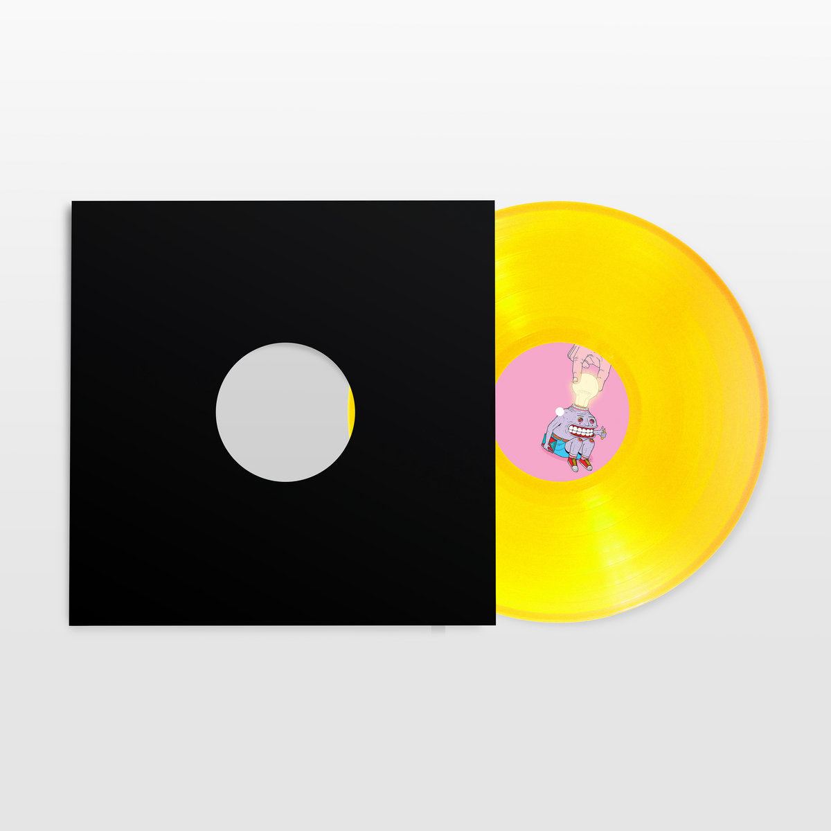 Lazy Ants - Lazy Ants & Friends [12 Inch Yellow Vinyl, Food Music, Front Cover]